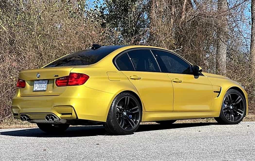 Pick of the Day: 2015 BMW M3 in gold with extremely low mileage