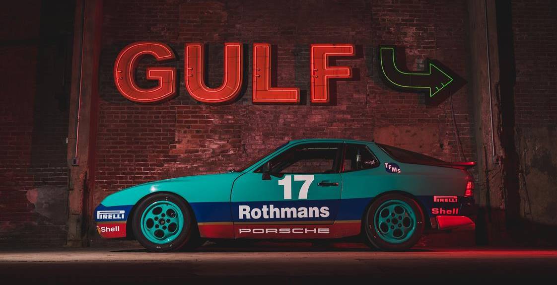 1988 Porsche 944 turbo from the Rothmans Turbo Cup Series