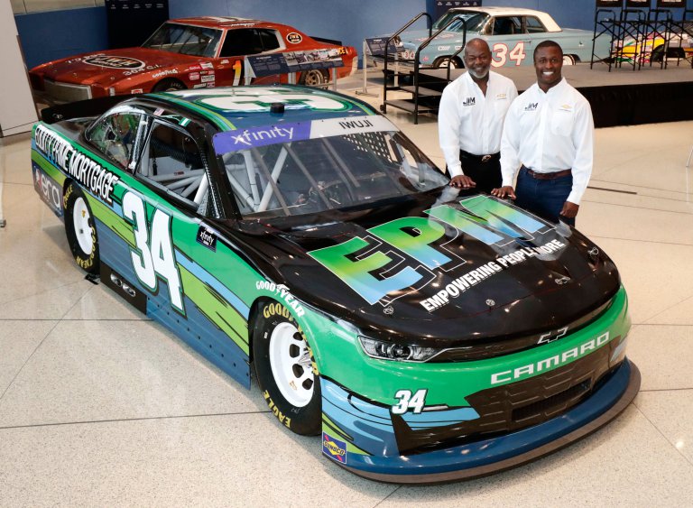 Jesse Iwuji and Emmitt Smith’s NASCAR team partner with Chevy