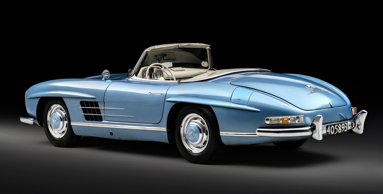 mercedes, Fangio’s own Mercedes 300 SL Roadster offered by RM Sotheby’s, ClassicCars.com Journal