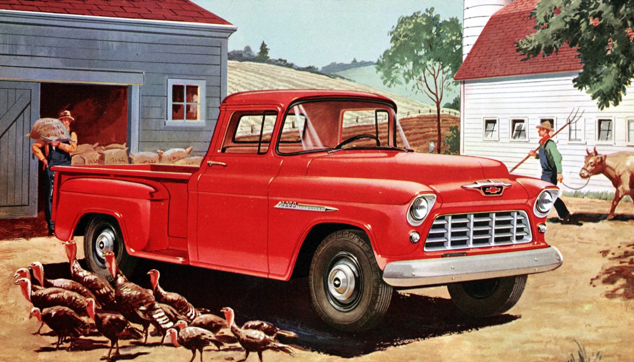 1955 Chevrolet 3200 Series half-ton long-wheelbase pickup