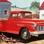 1955 Chevrolet 3200 Series half-ton long-wheelbase pickup with 2