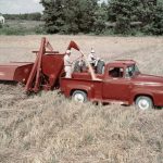 1956-Ford-F-100-pickup-with-tractor-and-combine-neg-C800-33