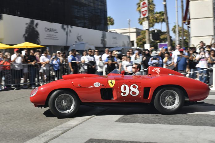 An Estimated 50,000 Car Fans and Spectators Flock to Rodeo Drive