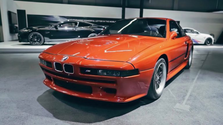 1991 BMW M8 prototype outlined in all its glory (video)