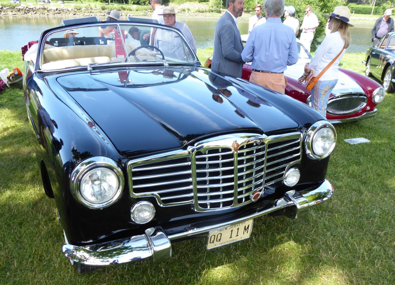 The world’s only Vignale-bodied 1948 Packard. (Jim Motavalli photo)