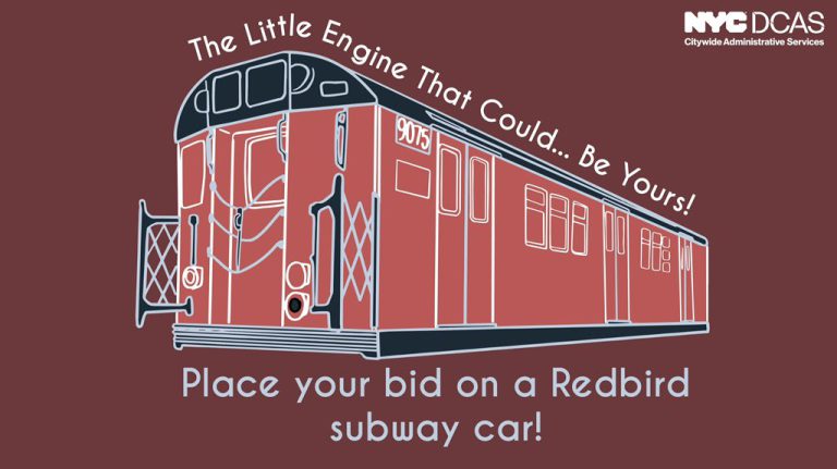 NYC’s last Redbird subway car sells for $235,700