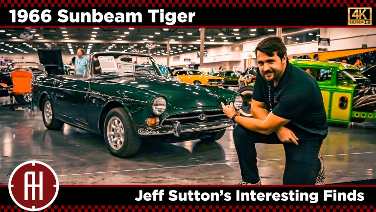 Carroll Shelby and the 1966 Sunbeam Tiger (4K video)