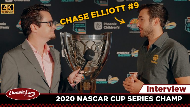 One-on-One interview with Chase Elliott before the start of the NASCAR Playoffs(4k video)