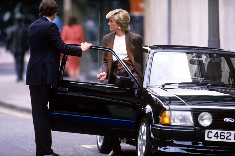 Princess Diana’s 1985 Ford Escort is up for sale