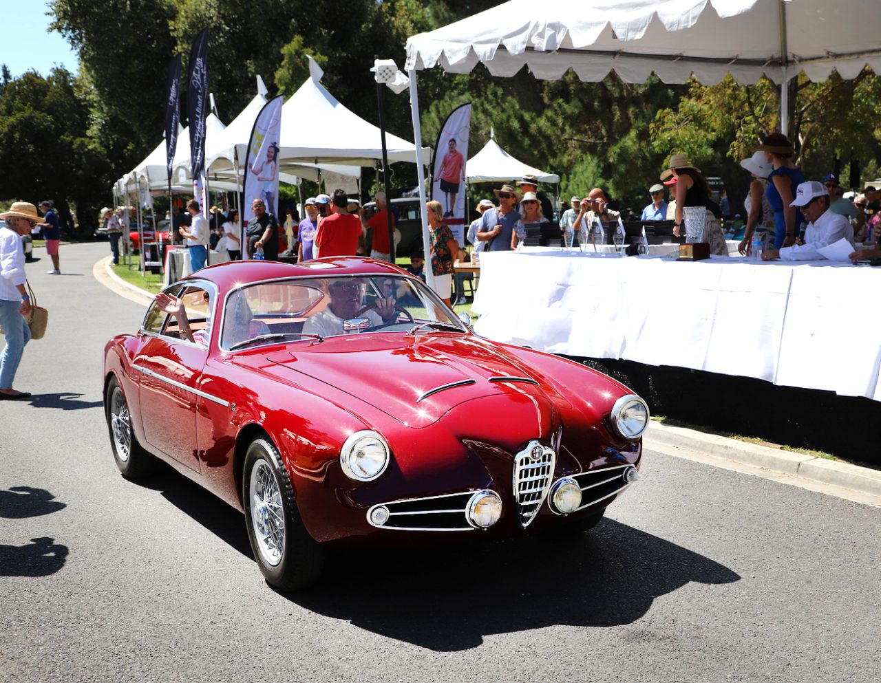 1957 Alfa Romeo CSS 1900 Zagato double bubble