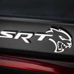 2023 Dodge Challenger SRT Hellcat Widebody spoiler badge