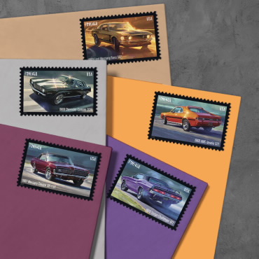 pony cars, USPS Introduces Pony Car Stamps, ClassicCars.com Journal