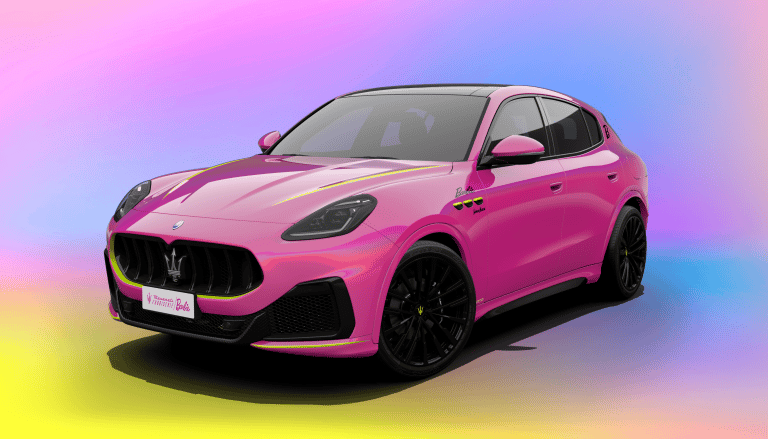 Maserati and Barbie team for limited-edition SUV