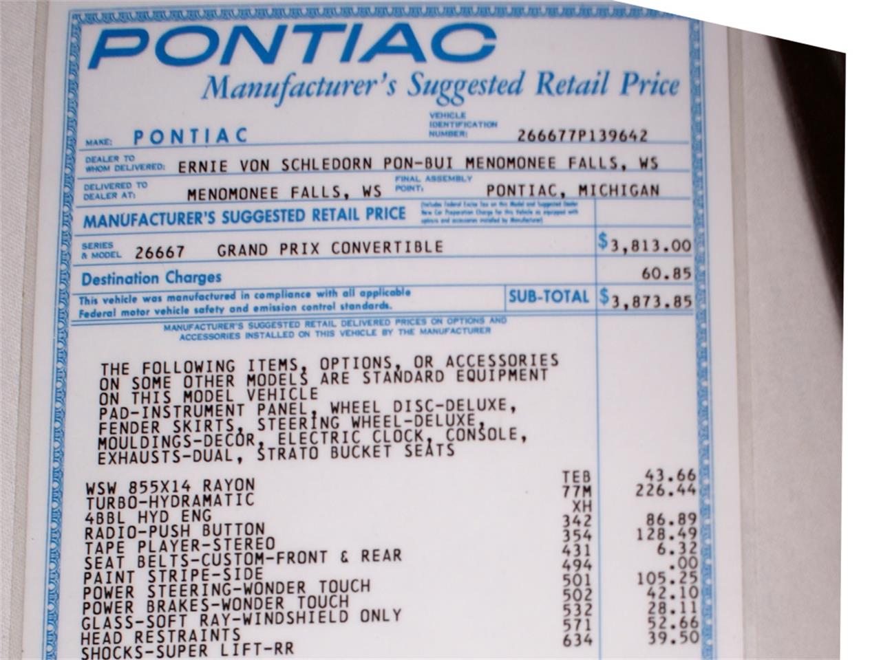 1967 pontiac grand prix convertible, Pick of the Day: 1967 Pontiac Grand Prix convertible, ClassicCars.com Journal