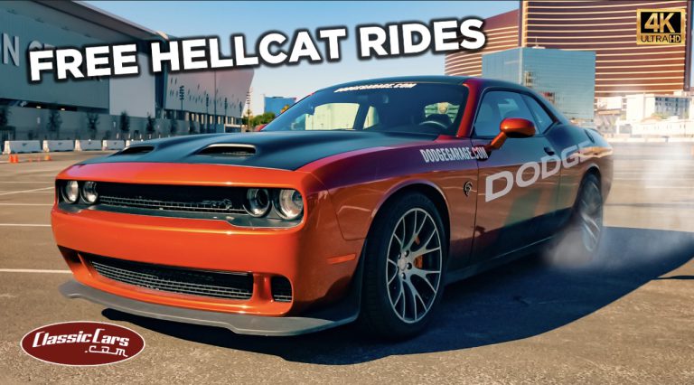 Free Rides in a Dodge Hellcat Redeye (4K)