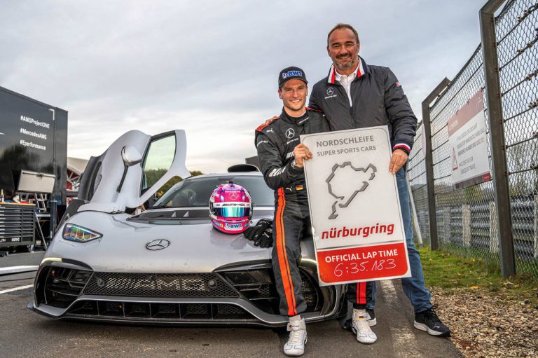 Mercedes-AMG ONE dominates Nürburgring-Nordschleife in record lap