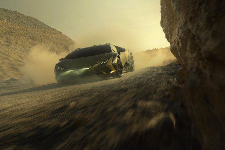 Go off-road in the new Lamborghini Huracán Sterrato