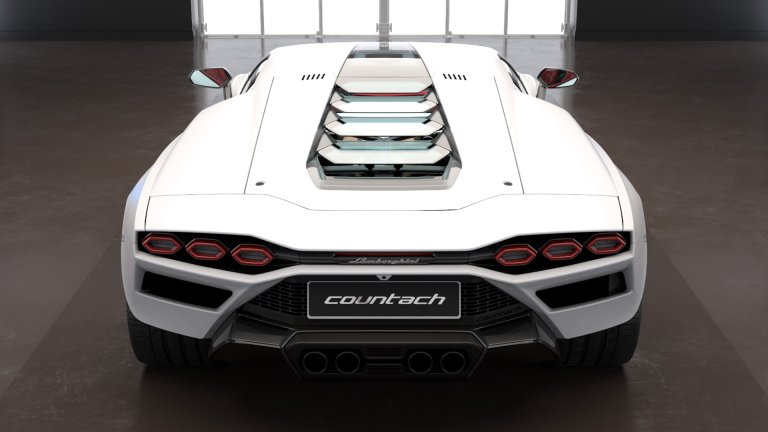 2022 Lamborghini Countach recalled because rear glass may detach