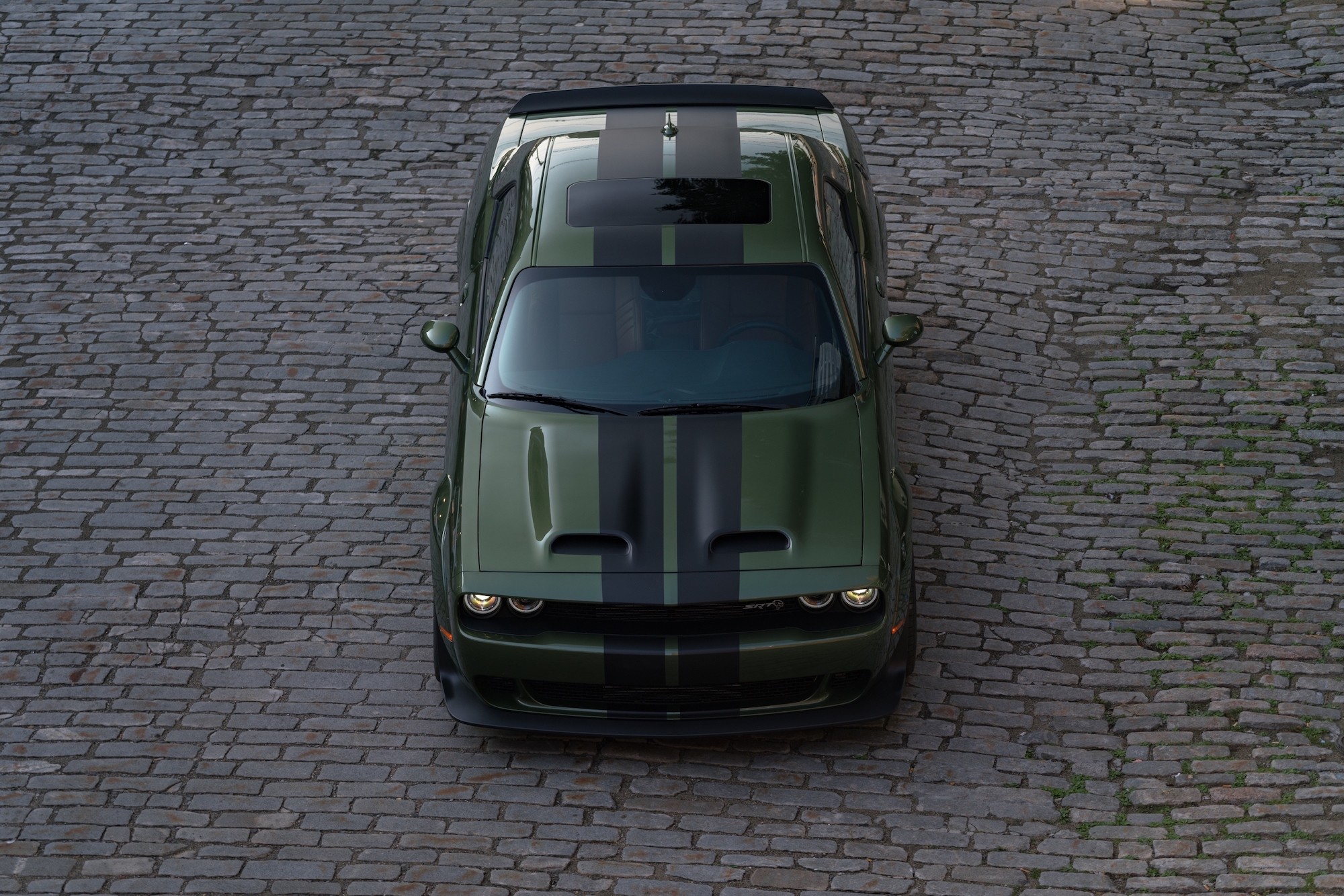 2023 Dodge Challenger SRT Hellcat Widebody, shown here in F8 Green with