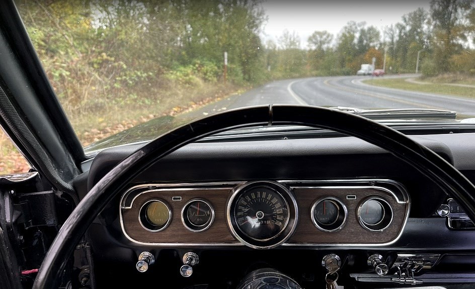 1966 Ford Mustang fastback interior