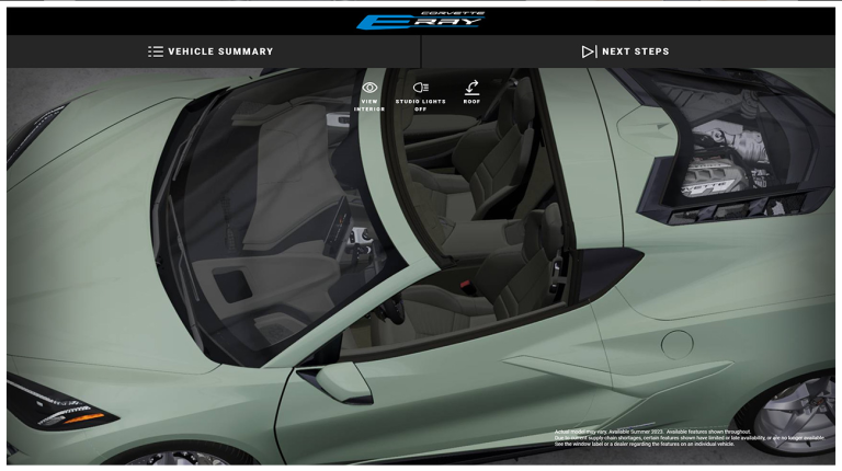 Corvette E-Ray Hybrid Accidentally Leaked