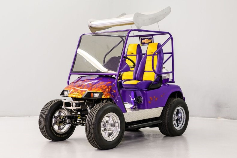 V8-powered 2012 E-Z-GO golf cart
