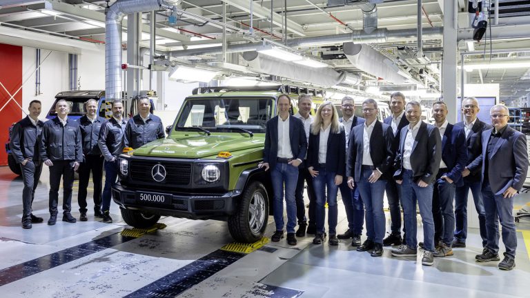 Mercedes-Benz G-Class goes retro to mark 500,000th build
