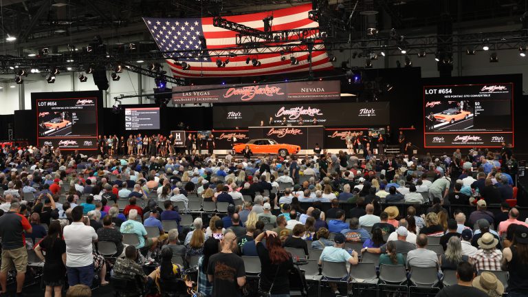 Barrett-Jackson Auction Wraps Up Day Three with Supercars and Superstars