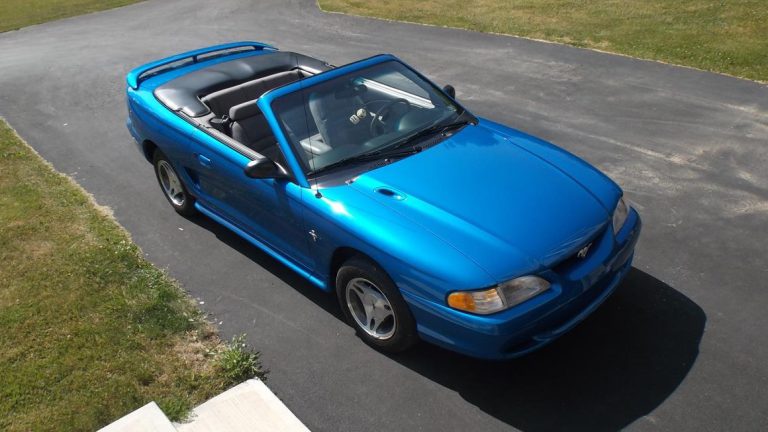 Pick of the Day: 6k-Mile 1998 Ford Mustang Convertible