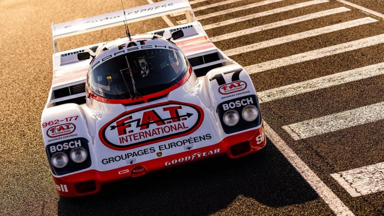 Porsche 962 Group C That Raced at Le Mans Can Be Yours