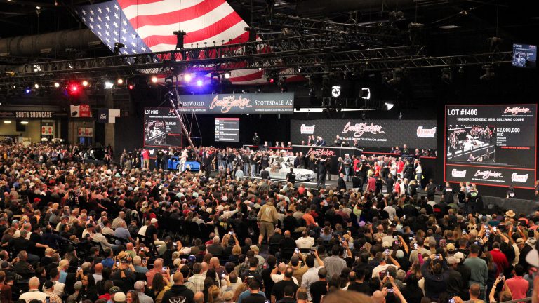Barrett-Jackson Holds Record-Breaking 2024 Scottsdale Auction with $207.6 Million in Total Auction Sales