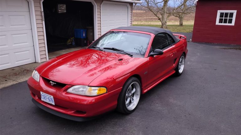 Pick of the Day: 1996 Ford Mustang GT Convertible