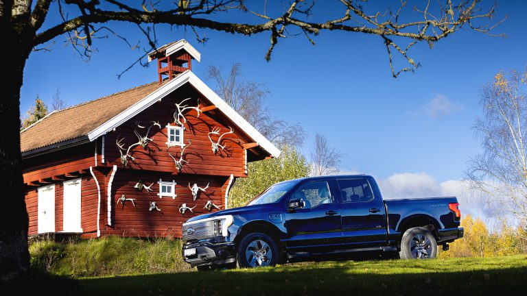 Customer Takes Home Norway’s First F-150 Lightning
