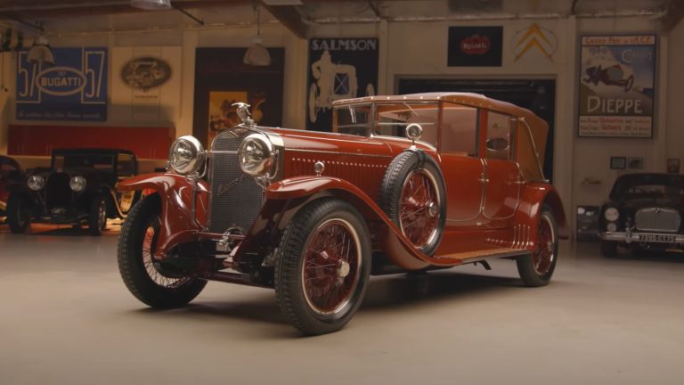 Jay Leno Checks Out a 1923 Hispano Suiza