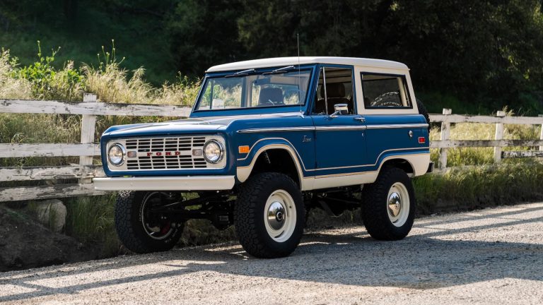 Icon’s New Restomod is a True Blue 1968 Ford Bronco